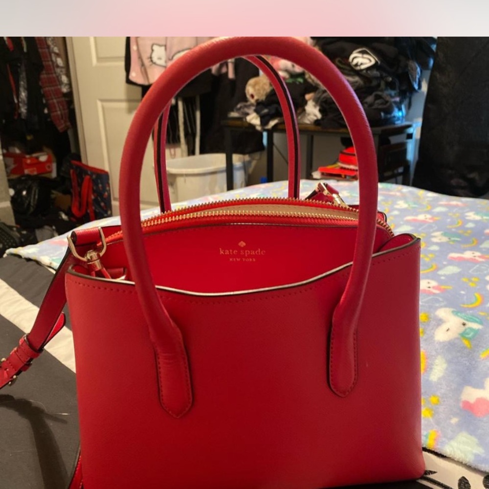 Kate Spade Vibrant Red Satchel